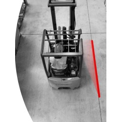 Indicator luminos zona periculoasa motostivuitor - LINIE DE DEMARCATIE INTENSITATE MARE Indicator luminos zona periculoasa motostivuitor - LINIE DE DEMARCATIE INTENSITATE MARE